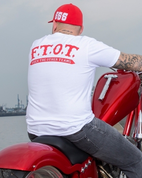 T-Shirt: FTOT ROT/WEISS - Weiss